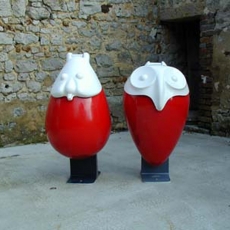 POUBELLE SOURIS ET HIBOU