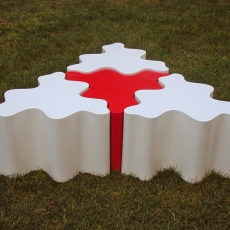 4 TABLES CYLINDRIQUES PUZZLES